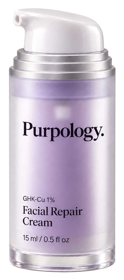 Purpology GHK-Cu 1% Facial Repair Cream, 15 mL